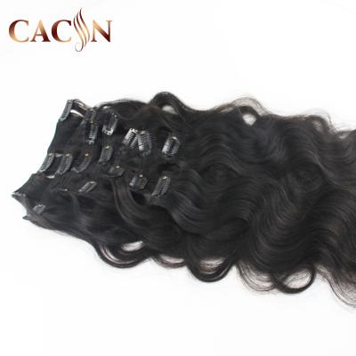 China Wholesale Body Wave Clip In Blonde Loose Wavy Hair Unprocessed Cuticle Aligned Hair Extensions Vendors for sale