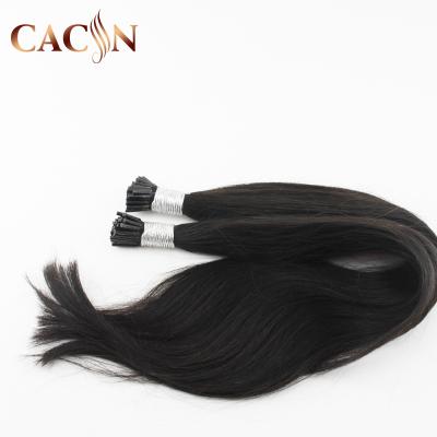 China Grade aaaaa.100% silky straight hair wave in rio de janeiro flat extension tip,beautiful virgin hair flat extension for sale