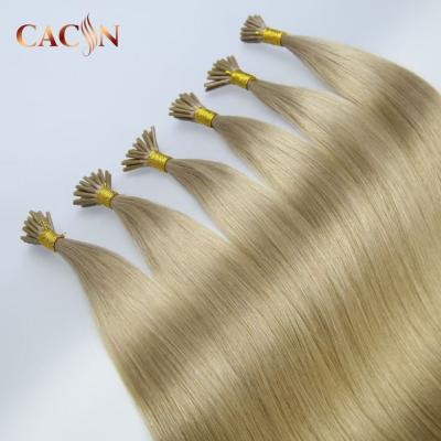 China Silky Straight Wave Keratin Russian 613 Blonde 28