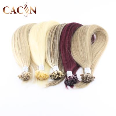 China Indian hair 10a, u tip hair extension 2g strand double drawn, u tip ombre hair silky straight virgin hair wholesale sellers wave extension for sale