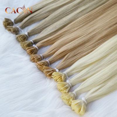 China #2t60 Silky Straight Luxury Dark Color Wholesale Wave Tip Flat Hair Extension for sale