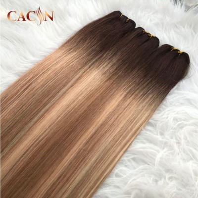 China 2021 Hot Selling Silky Straight Wave In Raw Unprocessed 100% Vietnam Stock Virgin Human Hair Extension Deep Wave Machine Weft for sale