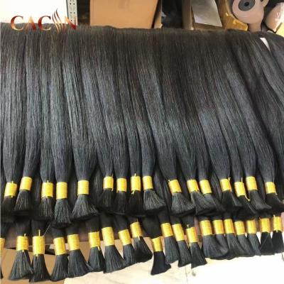 China Silky Straight Wave Raw Cuticle Aligned Human Hair Bundles Bulk Sellers, Mink Indian Unprocessed Human Hair Bundles Wholesale for sale