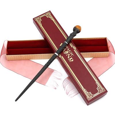 China Europe Christmas Gift Halloween Gift Depressed Magic Alecto Magic Wand For Cosplay Party With Red Box for sale