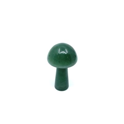 China The Other Green Aventurine Gemstone Mini Mushroom Body Massager for sale