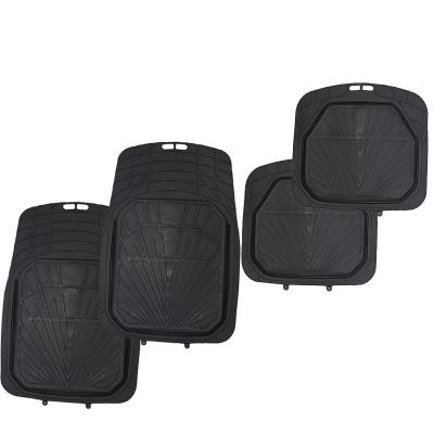 China Wholesale Car Floor Mat Anti-silp PVC Waterproof Cheap Car Floor Mat Foot Mat For Universal for sale