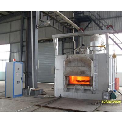 China Electric metal parts or gas heating metal heat treatment furnace for heating annealing hardening tempering normalizing for sale