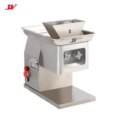 China Factory Stainless Steel Butchery Fresh Meat Cube Cutter Slicer Electric Commercial Full Automatic Meat Slicer Meat Slicer for sale