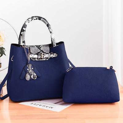 China Lady's high quality bag 2021 designers a main ladies handbag set for women's handbag set for sale