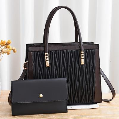 China Other 2021 Wholesale Purse Ladies Luxury Handbags Handbag Set For Women Handbags Set for sale