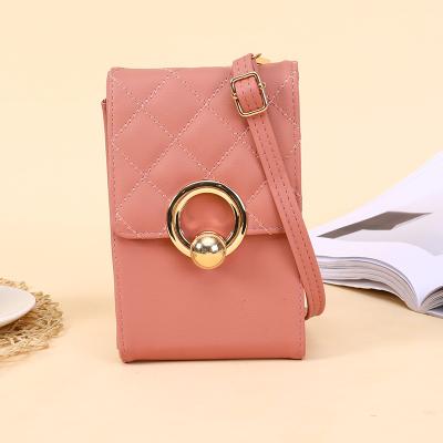 China NEW Latest Fashion Design Cute Cell Phone Shoulder Strap Mobile Phone Cross Small Long - Body Wallet Bag for sale