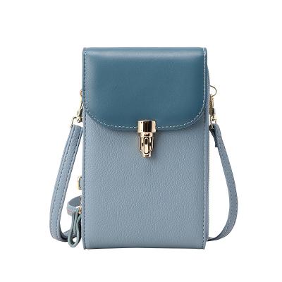 China Fashion High Capacity Mobile Phone Messenger Bags Women's Small Cross - Body Bag Clip Wallet Handbags for sale