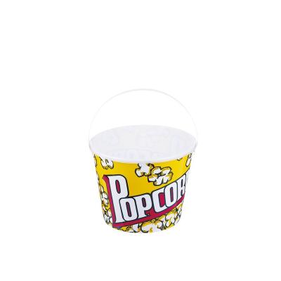 China NEW Design customization pp bucket popcorn plastic bucket reusable for sale