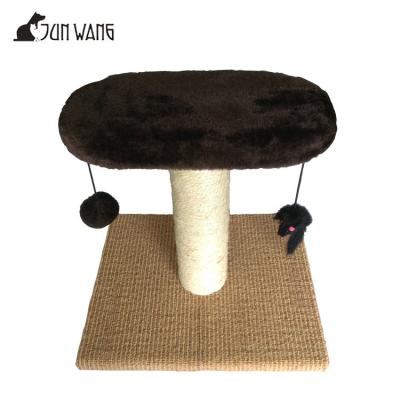 China Sustainable Cat Tree Tower Sisal Lining Posts For Cats for sale