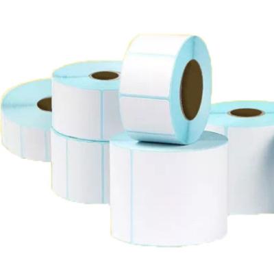 China Waterproof Thermal Water Proof Shipping Custom Size Paper Rolls Or Custom Colors Low MOQ Adhesive Materials for sale