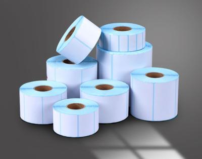 China Waterproof Thermal Water Proof Rolls Or Custom Size Paper Custom Colors Adhesive Materials Labels for sale