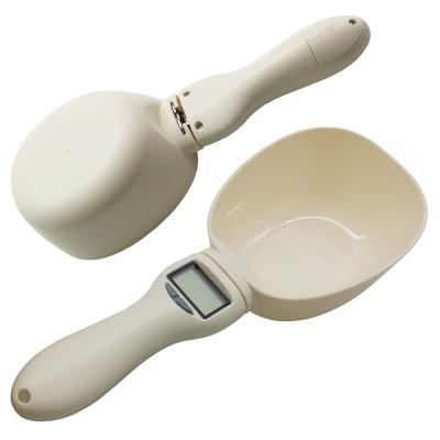 China Food Grade Dog Cat Pet Food Measuring Scoop Material Detachable Kitchen Scale Handled Coffee Bake Electronic Sp-03 for sale