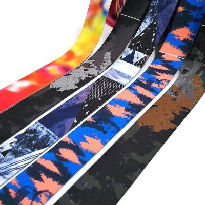 China Elastic high elasticity transfer printing woven thick suede sublimation elastic band for underpants for sale