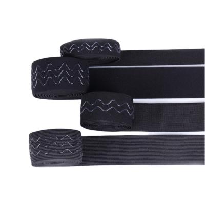 China Custom Non Slip Swim Cap Elastic Fabric Eco-Friendly Silicone Elastic Bandage Strap Band for Underwear for sale