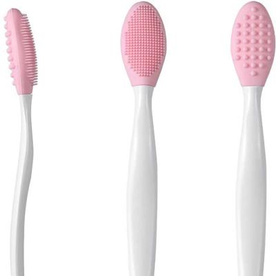 China For New Arrival Mini Facial Massager Home Use Massager Makeup Tools Silicone Face Scrubber Cleaning Brush for sale