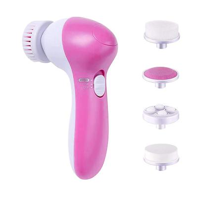 China Other Dongguan Waterproof Electric Exfoilating Face Brush Facial Rotation Brush Facial Cleansing Massager for sale