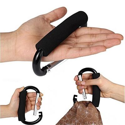 China KOREAN carry handle handbag shopping bag holder milti-function increasing rotating bag carabiner snap hook for sale