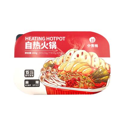 China High Quality Various Flavors Self Cooking Instant Hotpot 	Fast Food Drink Te koop