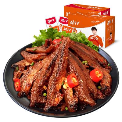 China 50g Jinzai Ikan bilis Chinese Spicy Seafood Fish Snacks 	Spicy Fish Snack Te koop