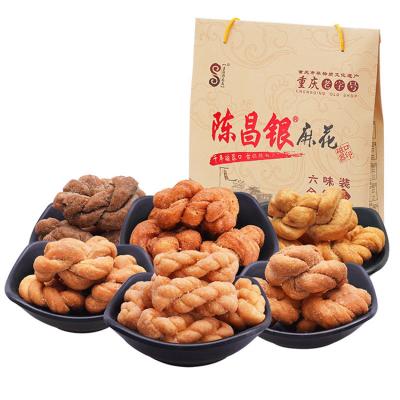 China 528g Chinese hand make twist Chinese snack traditional food Casual snacks for sale