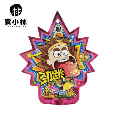 China 20g*48bags Snack foods Sour Sweet Popping Candy Magic Mini Fruit Bulk Popping Candy Confectionery Mix Fruit Candy for sale