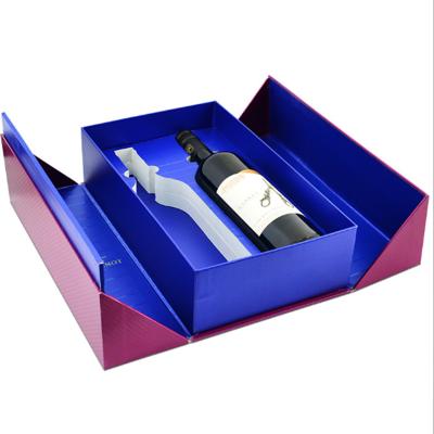 China Eco-friendly Recyclable Wholesale Custom Biodegradable Grape Wine Factory Paper Gift Box for sale