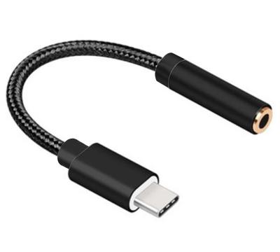 China filler & usb audio c to 3.5mm audio adapter 2 in 1 usb c audio adapter cable type c to 3.5mm earphone jack audio charging for sale