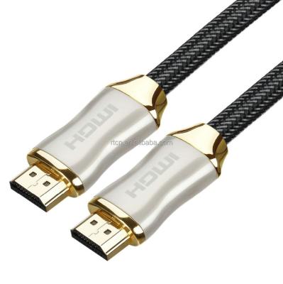 China Multimedia High Speed ​​Cotton Braided Mesh 4k HDMI CABLE for sale