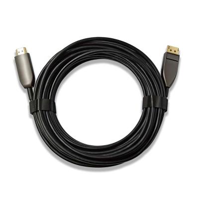 China COMPUTER 10m Latest Designed HDMI Cable Support 4K@60Hz Active Fiber Optic DP 21.6Gbps Transmission Rate 21.6Gbps AUX/HPD/HDCP2.1 for sale