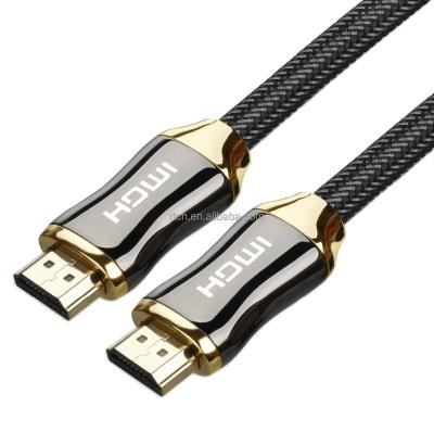 China 2160P HDMI Speaker Cable 4K 3D Cable with Ethernet for Projector Apple TV 8K@60HZ 4K@120HZ LCD for sale