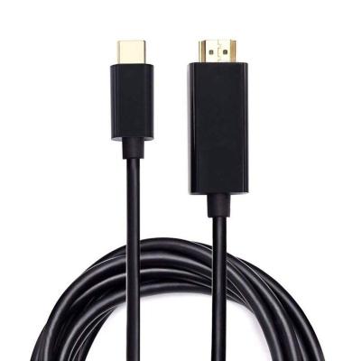 China COMPUTER 1.5m USB C to HDMI Cable Premium High Quality Type C to HDMI Cable for type c Laptop Projector Cable for sale