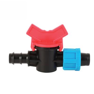 China Plastic System Easy Installation Mini Barb Drip Irrigation Valve Good Quality for sale