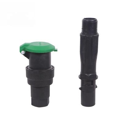 China Underground Network Quick Connector Garden Irrigation Hose Valve Lawn Irrigation Water Intake Quick Coupling Valve for sale