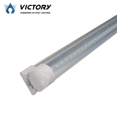 China High Quality AC85-265V 5000K 44W 2.4m Desktop Integrated T8 8FT Meteor Starfall LED Tube Light for sale