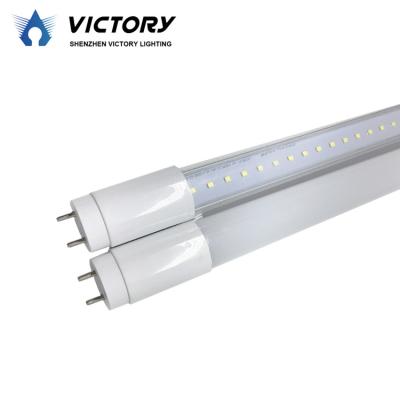 China Office Factory Price Aluminum Milky Cover AC85-265V G13 6500K T8 18W LED Tube Light Outdoor for sale