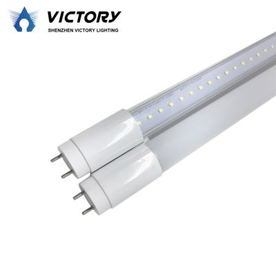 China Aluminum Single Row High Row AC85-265V G13 6500K 120cm 18W 4FT T8 LED Office LED Tube Light for sale