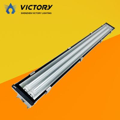 China 60w Workshop Led Light Fixture Lamp 36w 4FT LED Explosion Proof Tri-Proof Light en venta