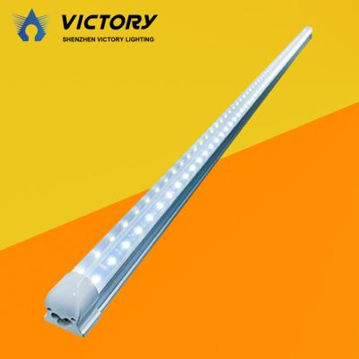 China Aluminum T8 5Ft Refrigerator Cooler 32W Light 120Cm V Shape Tube Light PC Cover Freezer T8 Led Tube Light en venta