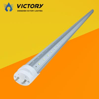 China Customized Single Refrigerator High Brightness Indoor Commercial Fridge V Shape Led Tube en venta