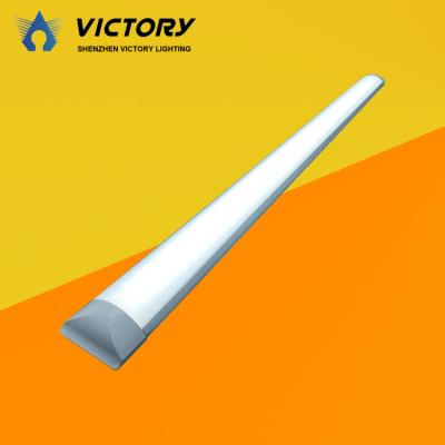 중국 Office Warehouse Workshop Supermarket/Hotel Product Mount Ceiling Hot Surface Mounted Wide Alloy Tube LED Batten Aluminum Narrow Panel Light CE ROHS 판매용