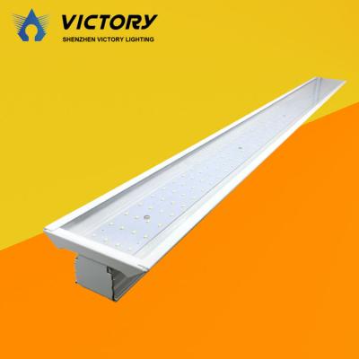 China Workshop Warehouse Garage Supermarket China Factory 220V Indoor Fixtures 4ft Milkty 40W Linkable Led Shop Light for sale