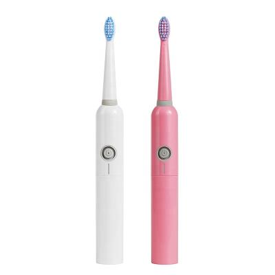 China Battery Powered PT5 Adult Slim Waterproof Automatic Sonic Electric Vibrating Cheap Battery Powered Operated Toothbrush China OEM for sale