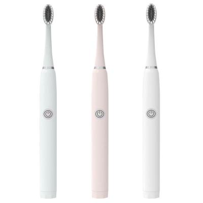 China Battery powered 1-A01-2 ionic toothbrush Hot selling cheap timed sonic electric toothbrush design for adult for sale