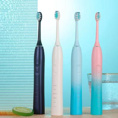 China USB Charging 1-A23-1 ionic toothbrush Factory wholesale biodegradable electric toothbrush personalized for sale