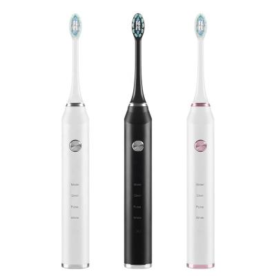 China USB Rechargeable Magnetic Adsorption Charging Factory Magnetic Adsorption Charging USB Rechargeable Power Ultrasonic Vibrate Automatic Sonic Electric Toothbrush for sale